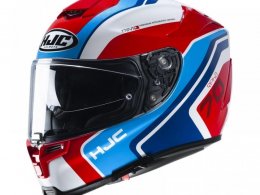 Casque intÃ©gral HJC RPHA 70 Kroon MC21 bleu/blanc/rouge