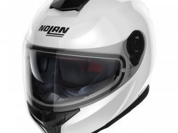 Casque intÃ©gral Nolan N80-8 Special N-Com blanc uni brillant