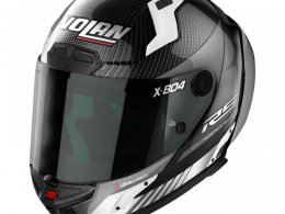 Casque intÃ©gral Nolan X-804 RS Ultra Carbon Hot Lap 012 carbon/white-