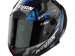 Casque intÃ©gral Nolan X-804 RS Ultra Carbon Spectre 020 carbon/white/