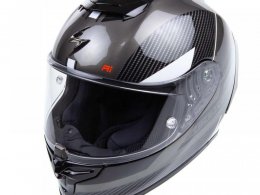 Casque intÃ©gral Scorpion Exo-R1 Evo Air Final argent foncÃ©/noir/blan