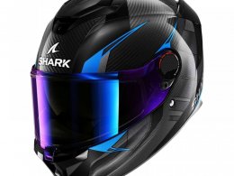 Casque intÃ©gral Shark Spartan GT Pro Carbon Kultram carbone/black/blu