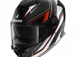 Casque intÃ©gral Shark Spartan GT Pro Toryan noir/blanc/orange mat