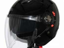 Casque jet ADX JT4 noir brillant