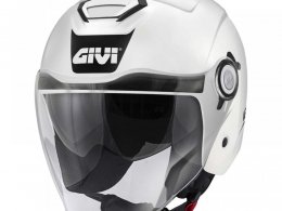 Casque jet Givi 12.5 Solid Basic blanc