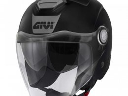 Casque jet Givi 12.5 Solid Basic noir mat