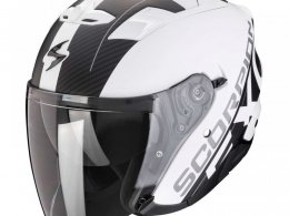 Casque jet Scorpion Exo-230 QR blanc mat/noir