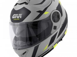 Casque modulable Givi X.21 Evo Number gris/noir/jaune mat