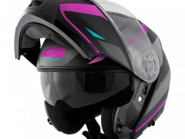 Casque modulable Givi X.21 Evo Number noir/titanium/rose mat