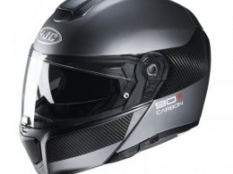 Casque modulable HJC RPHA 90S Carbon Luve MC5SF gris/carbone