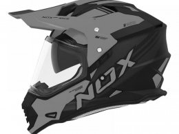 Casque trail Nox N312 Impulse noir mat/titanium