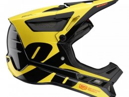 Casque vÃ©lo intÃ©gral 100% Aircraft Trigger jaune/noir