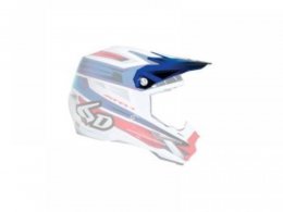 Casquette casque cross 6D ATR-1 Pilot bleu/blanc/rouge