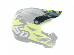 Casquette casque cross 6D ATR-2 Merge jaune/gris/noir brillant