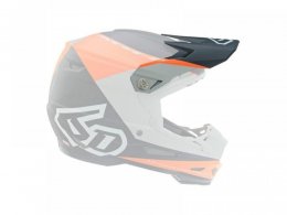 Casquette casque cross 6D ATR-2 Quadrant orange/noir/gris mat