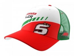 Casquette Ixon Zarco Honda LCR 2024 vert/rouge/blanc