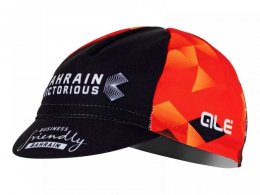 Casquette vÃ©lo Gist Team Bahrain rouge/noir