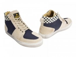 Chaussures moto Grandprix frost/bleu