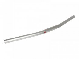 Cintre VTT Ergotec XS droit en aluminium argent (largeur 600 mm)