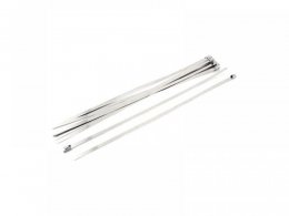 Colliers Inox pour bande thermique dâÃ©chappement 4.6x300 mm