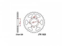 Couronne JT Sprockets Acier pas 520 37 dents