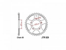 Couronne JT Sprockets Acier pas 530 43 dents