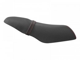 Couvre selle Piaggio ZIP 2T H2O 2006> Noire / Couture rouge (antidÃ©ra