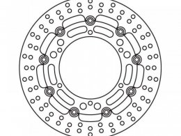 Disque de frein flottant avant TRW MSW224 Ã300 mm