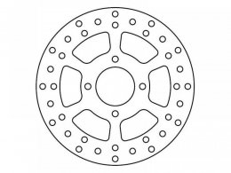 Disque de frein TRW MST259 Ã220 mm