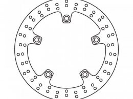 Disque de frein TRW MST372 Ã265 mm