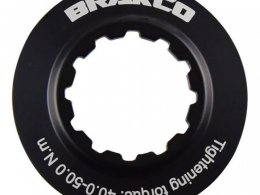 Ãcrou de fixation disque Centerlock Brakco axe Ã15mm noir