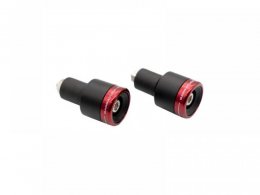 Embouts de guidon Barracuda B-Lux rouges