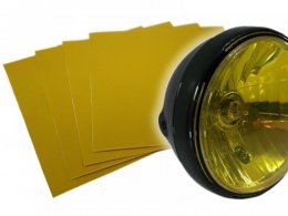 Film vinyle jaune transparent Brazoline pour phare