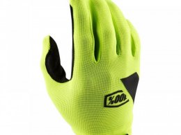 Gant cross 100% Ridecamp jaune fluo