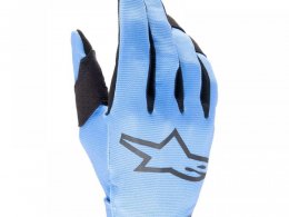 Gants cross Alpinestars Radar light blue/black 2024