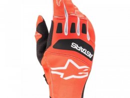 Gants cross Alpinestars Techstar orange/noir