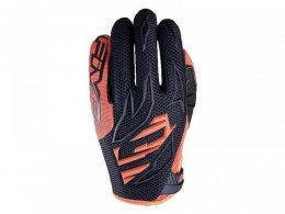 Gants cross Five MXF3 noir/orange fluo