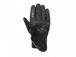 Gants cuir/textile Ixon mais Mig WP noir