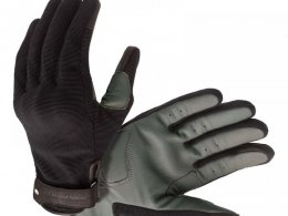 Gants cuir/textile Tucano Urbano Lady Eden noir/gris