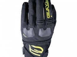 Gants enduro Five E-WP noir/jaune fluo