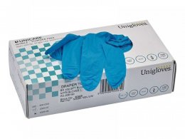 Gants nitrile dâatelier Draper bleu 100 piÃ¨ces