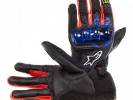 Gants textile/cuir Alpinestars SMX-1 Air v2 Fabio Quartararo 20 Monste