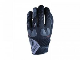 Gants textile/cuir Five TFX3 Airflow noir/gris