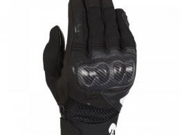 Gants textile/cuir Furygan Galax noir/blanc