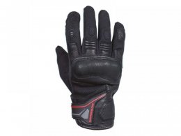 Gants textile/cuir Harisson Week-End noir