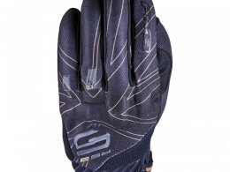 Gants textile Five RS3 Evo Graphic Union Jack noir/or