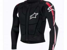 Gilet de protection Alpinestars BIONIC PLUS noir/rouge/blanc