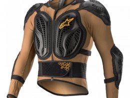 Gilet de protection cross Alpinestars Bionic Action camel/noir