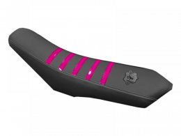 Housse de selle BKS Evo Black noir/rose fluo Sherco 2013-