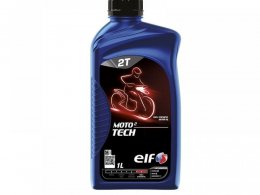 Huile moteur 2T ELF Moto 2 Tech 100% synthÃ¨se 1l